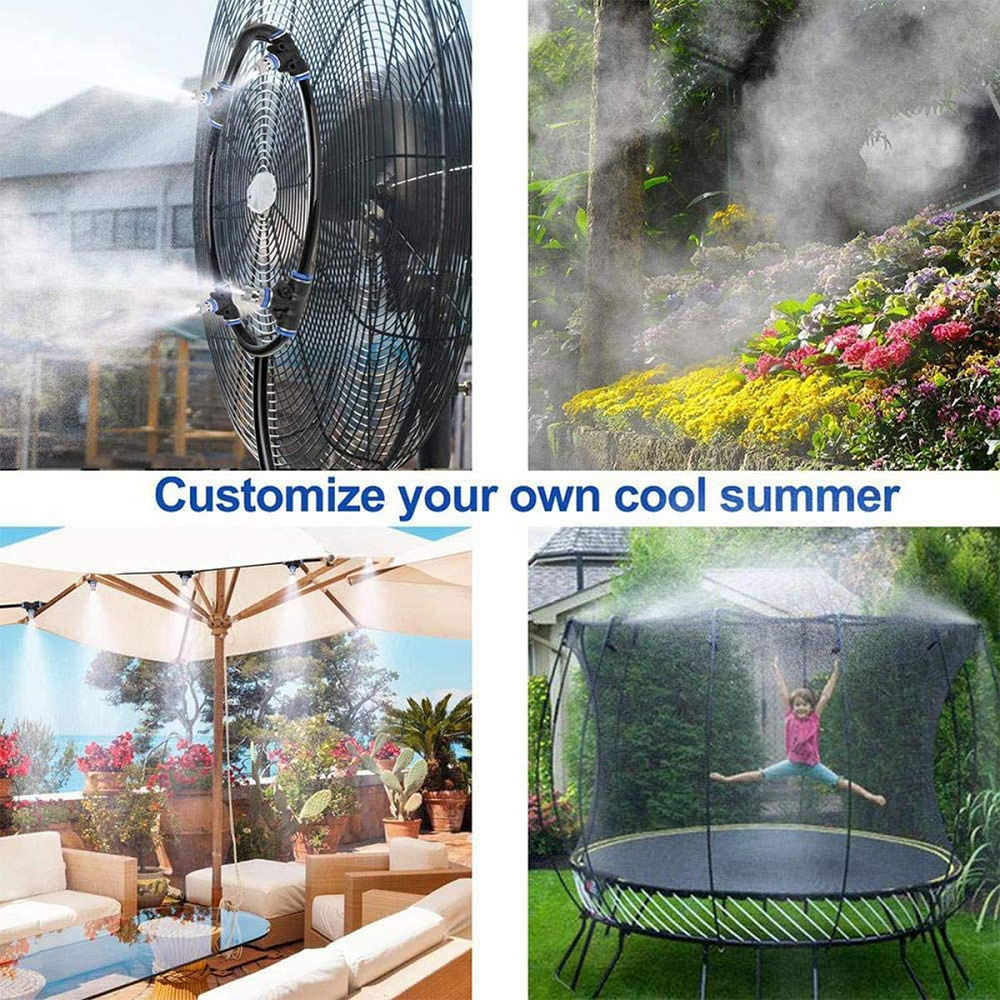 25mGardenWateringIrrigationSprayingKitOutdoorCoolingSystemDustCollectAirHumidification-1982054-2