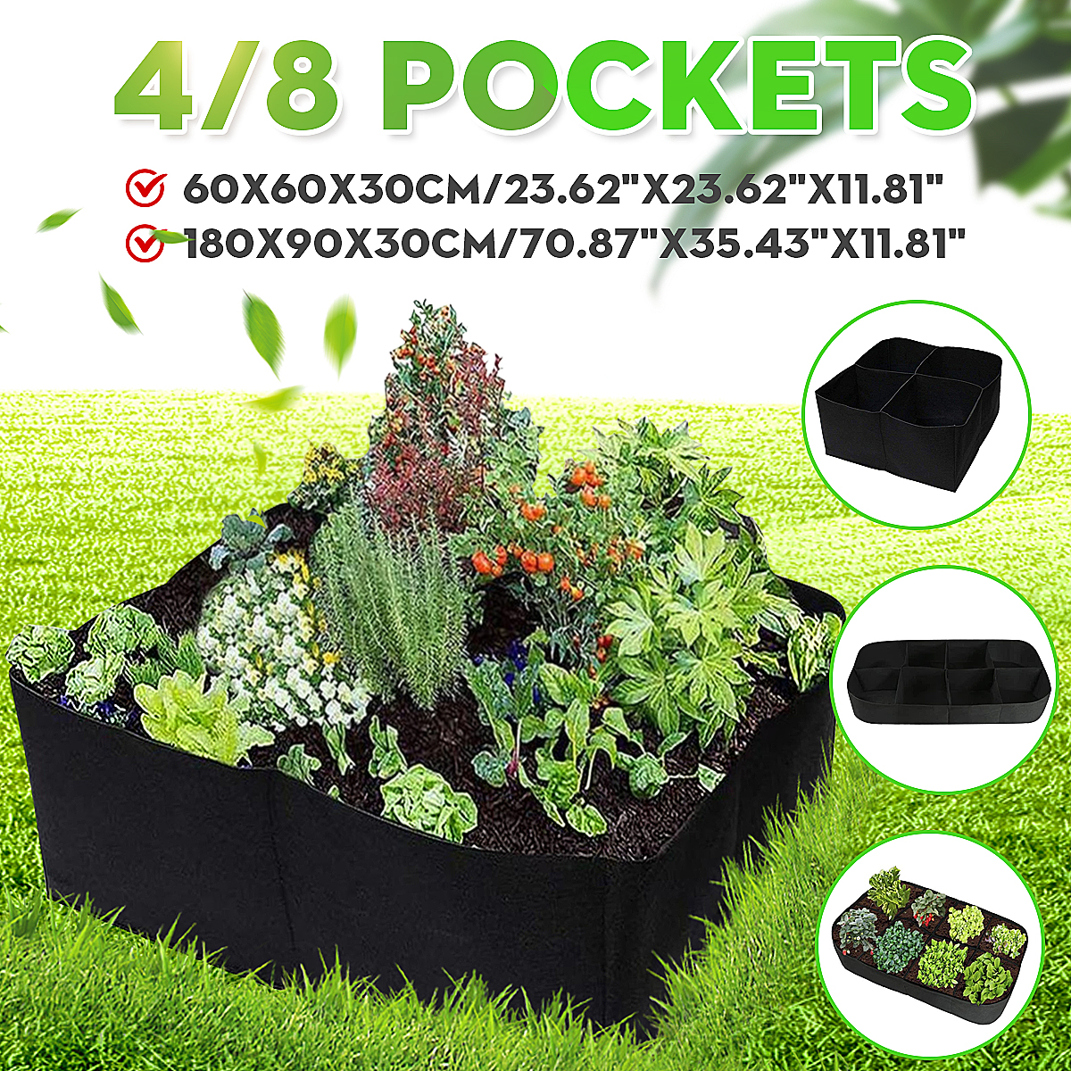 48PocketsFeltPlantingBagPlantGrowingContainerReusableFlowerPlanter-1692480-1