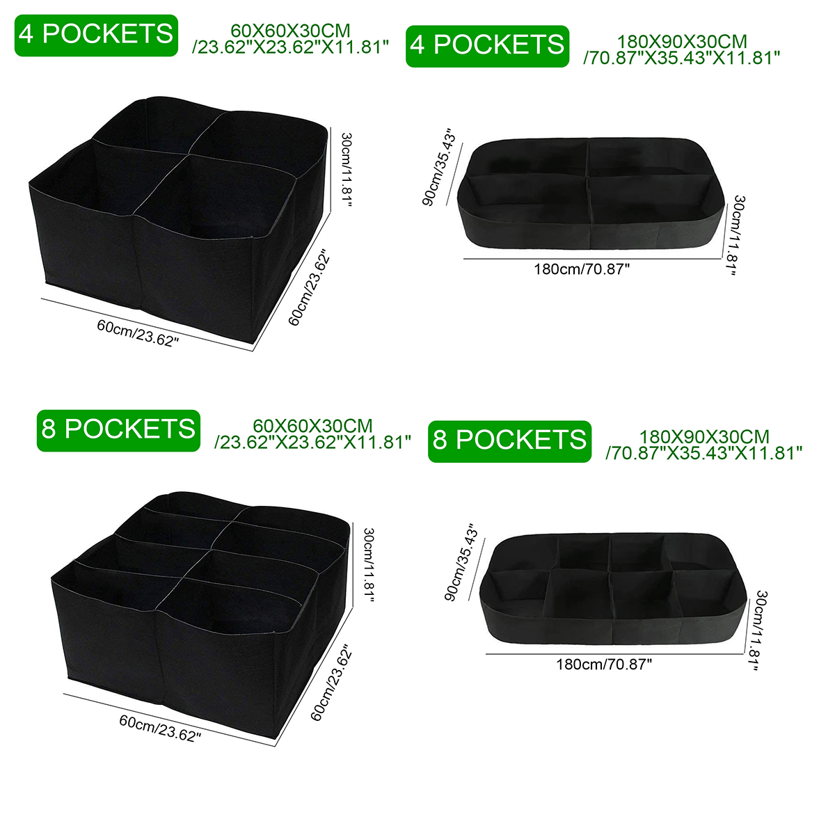 48PocketsFeltPlantingBagPlantGrowingContainerReusableFlowerPlanter-1692480-9