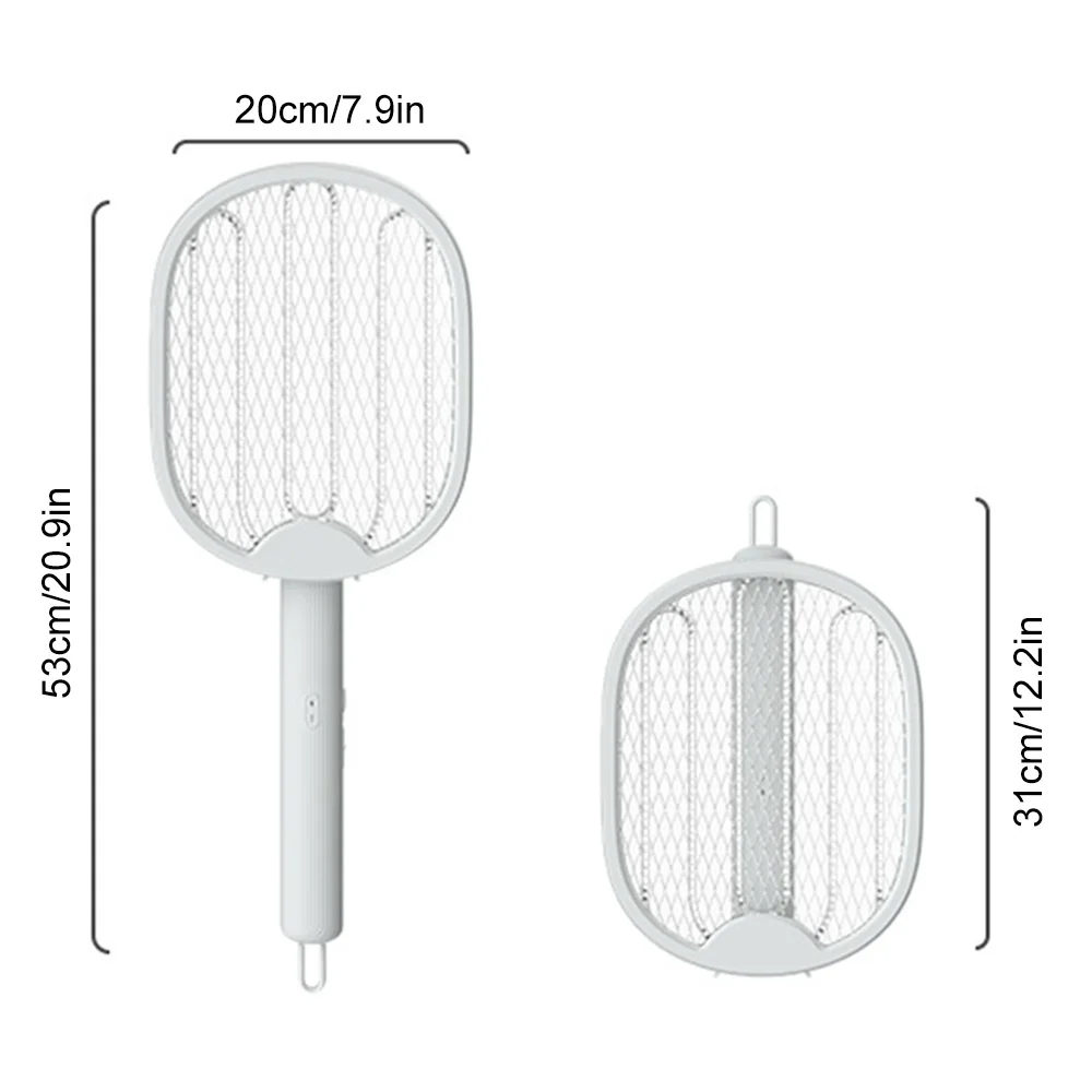 4in1FoldableElectricMosquitoSwatterwithPortableUVLightTrap5WPowerandDualSafetySwitchFeaturesUSBRecha-2012716-14