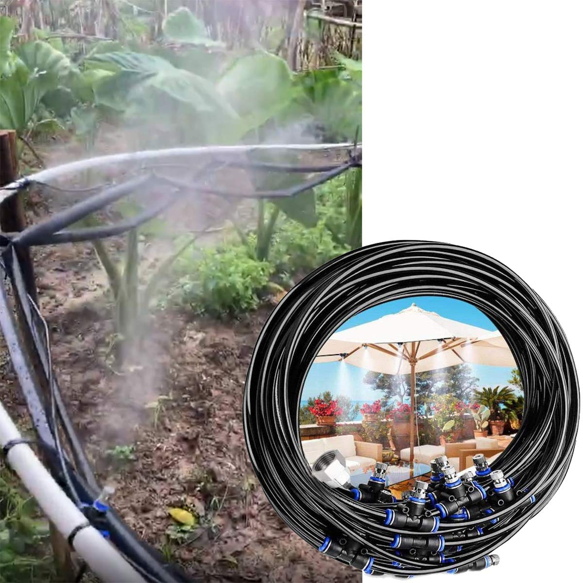 6mGardenWateringIrrigationSprayingKitOutdoorCoolingDustCollectAirHumidification-1982046-3