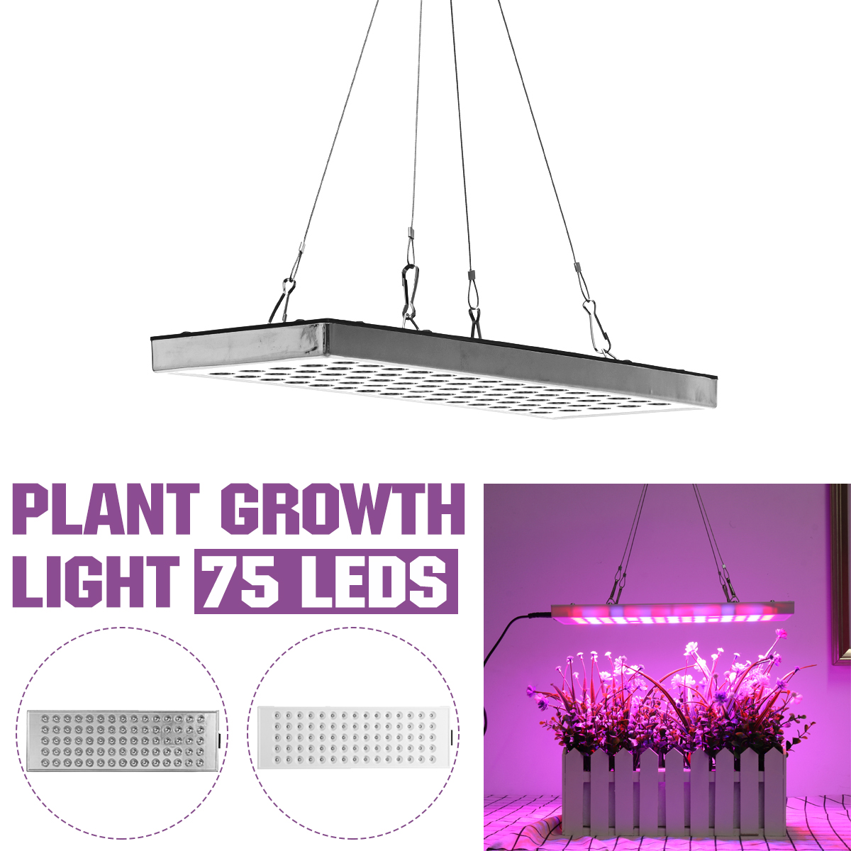 75LEDFullSpectrumPlantUVGrowLightVegLampForIndoorHydroponicPlant-1796377-2