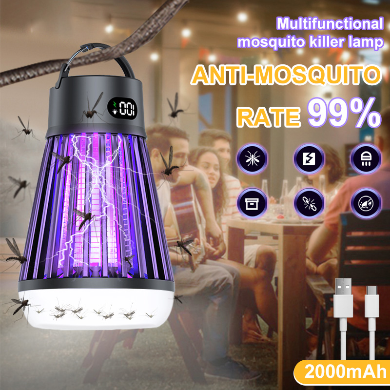 AGSIVOCordlessLEDDigitalDisplayElectricMosquitoBugZapperMosquitoKillingLampFlyTrapCampLampwithRechar-1989970-10