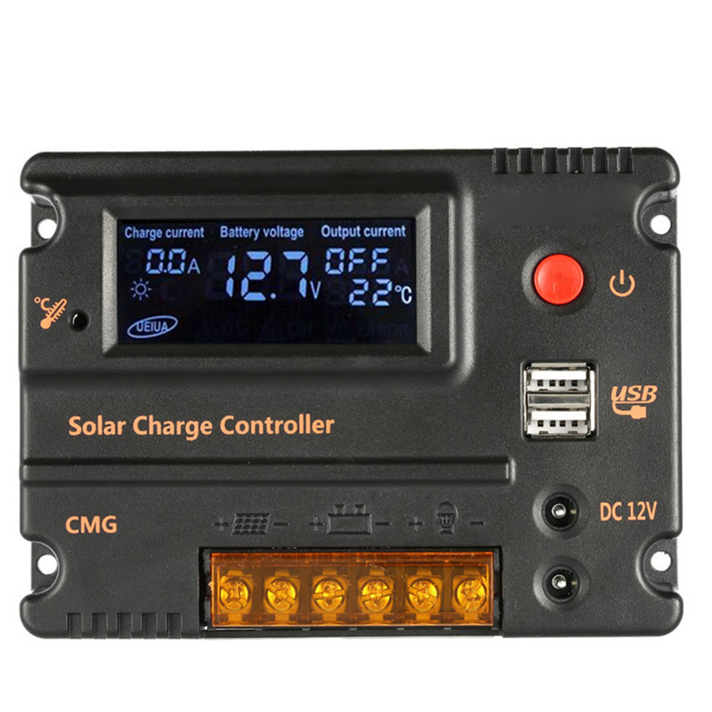 DCWPC12V24V10A20ASolarChargeControllerLCDDisplayTemperatureCompensationOver-loadOver-chargeProtectio-1982516-7