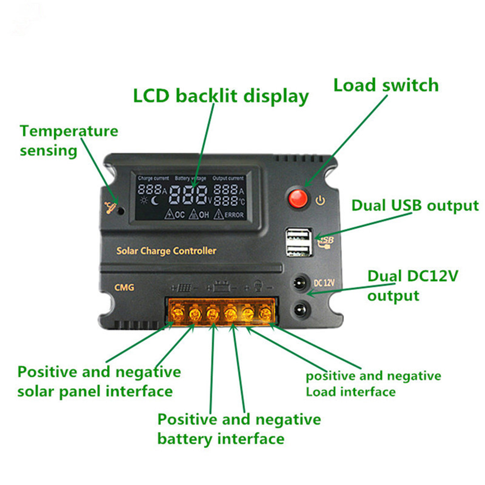 DCWPC12V24V10A20ASolarChargeControllerLCDDisplayTemperatureCompensationOver-loadOver-chargeProtectio-1982516-10