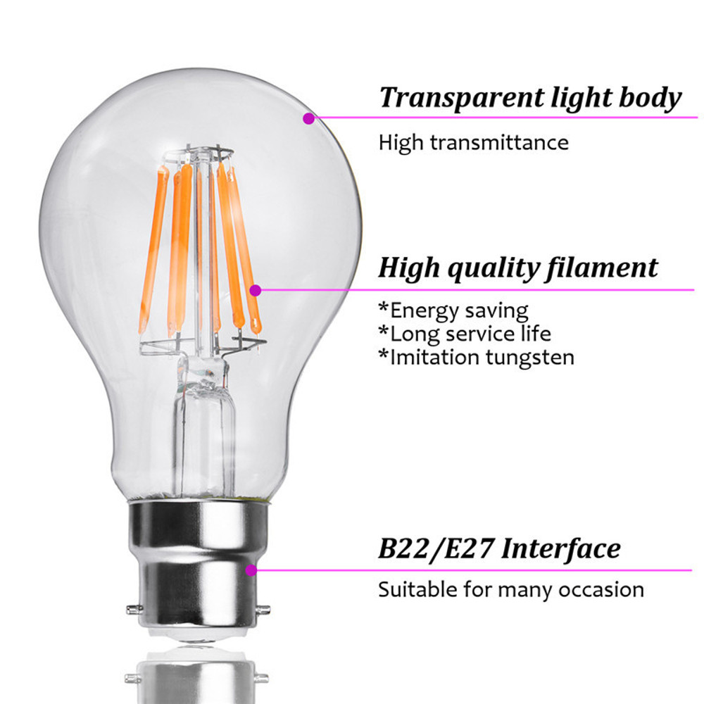 E27B224WA60COBNon-DimmableLEDGrowLightBulbforPlantHydroponicGreenhouseAC85-265V-1300261-5