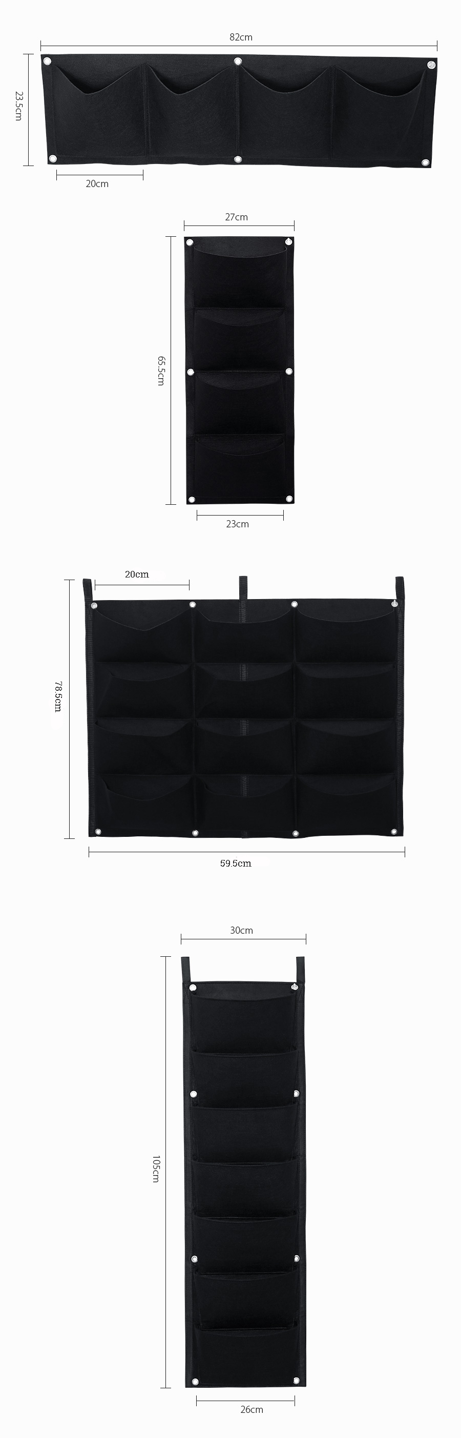 KC-BT4121GardeningGrowPocketIndoorOutdoorWallHangingPlantingStorageBagSeedlingBags-1140470-8