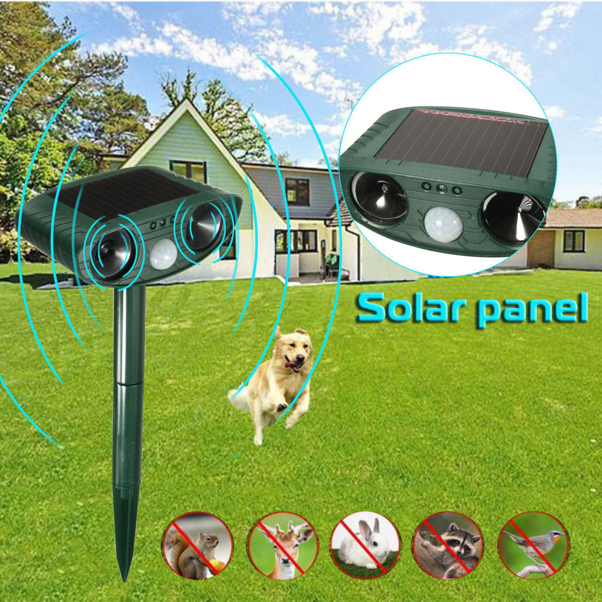 OutdoorGardenSolarUltrasonicRepellerPIRPestAnimalMouseFoxCatDogRepellent-1304702-1