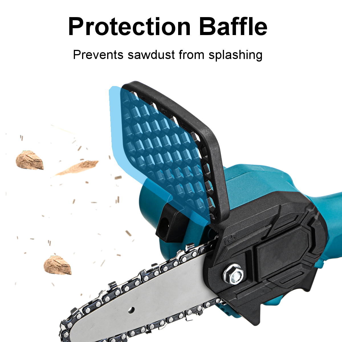 550W21V4MiniCordlessOne-HandElectricChainSawWoodworkingWoodCutterW2pcsBattery-1771811-4