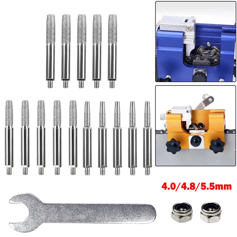 ChainsawSharpenerPartsDiamondCoatedGrindingHeadCylindricalBurr456mmForPortableHandChainGrinder-1987166-1