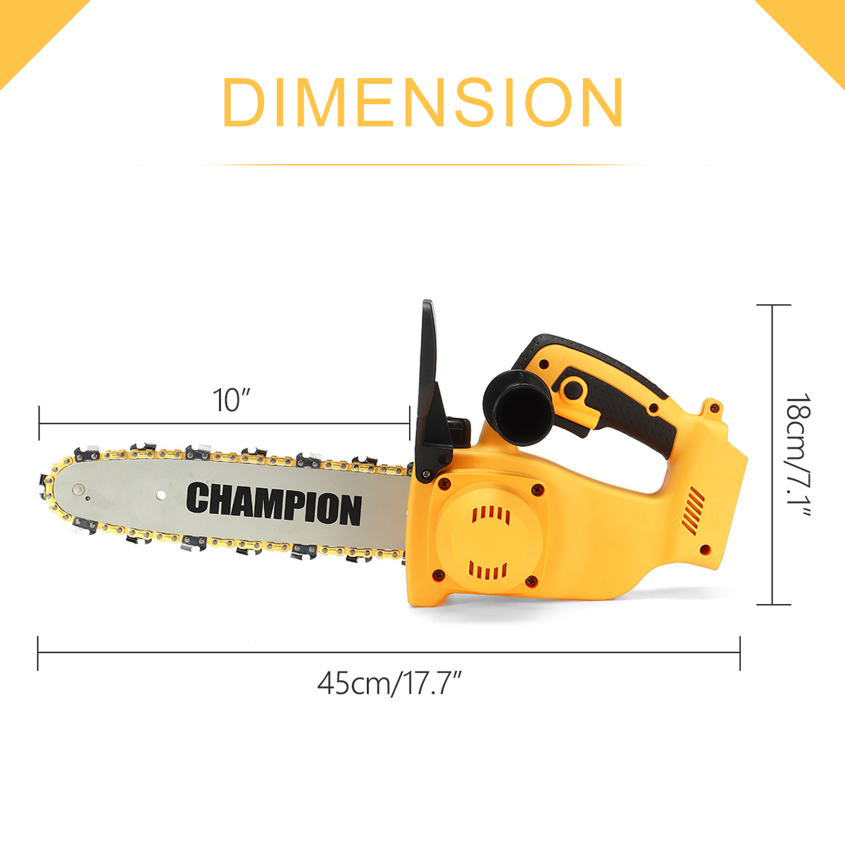 Drillpro10InchCordlessBrushlessElectricChainSawWoodworkingWoodCutterForMakitaBatteryWPlasticBox-1878858-8