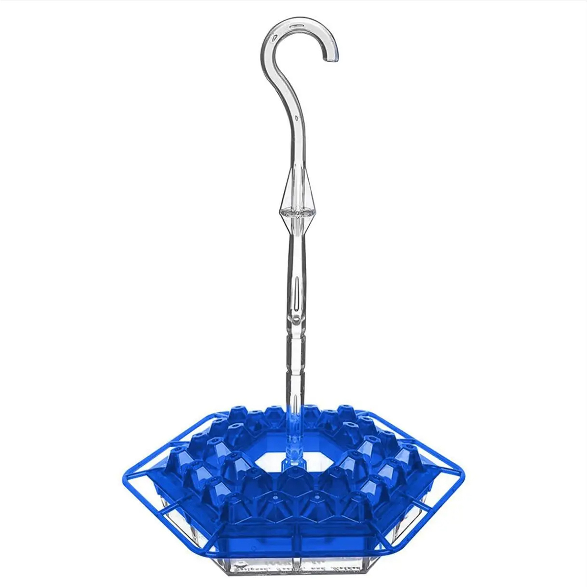 Hand-BlownHummingbirdFeederMulti-FeedPortsEasyCleanMountAcrylicOutdoorHangingBirdFeederWindChimesDes-2013404-10