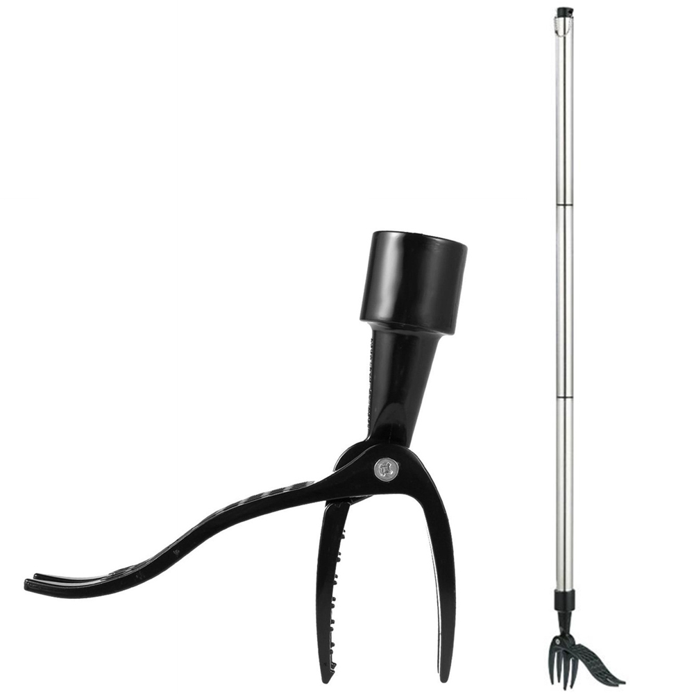 ManualVerticalWeedingDiggingGrassShovelStandingWeedingPullerMetalWeedPullerHeadGardenLawnRootRemover-1990339-1