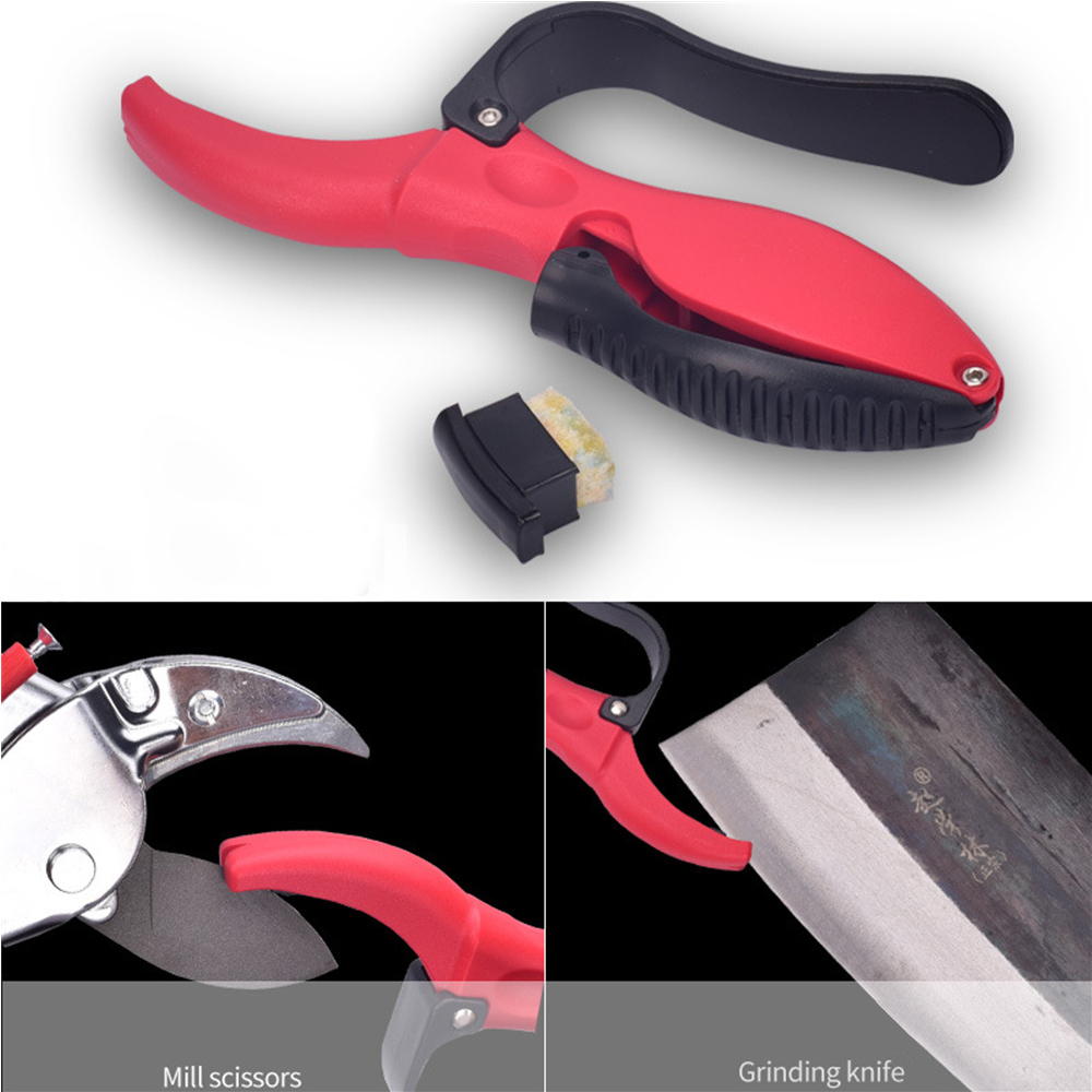 Multi-functionalHandheldSharpenerLightweightPortableHighHardnessAlloySteelSharpensGardenToolswithNon-2004504-3