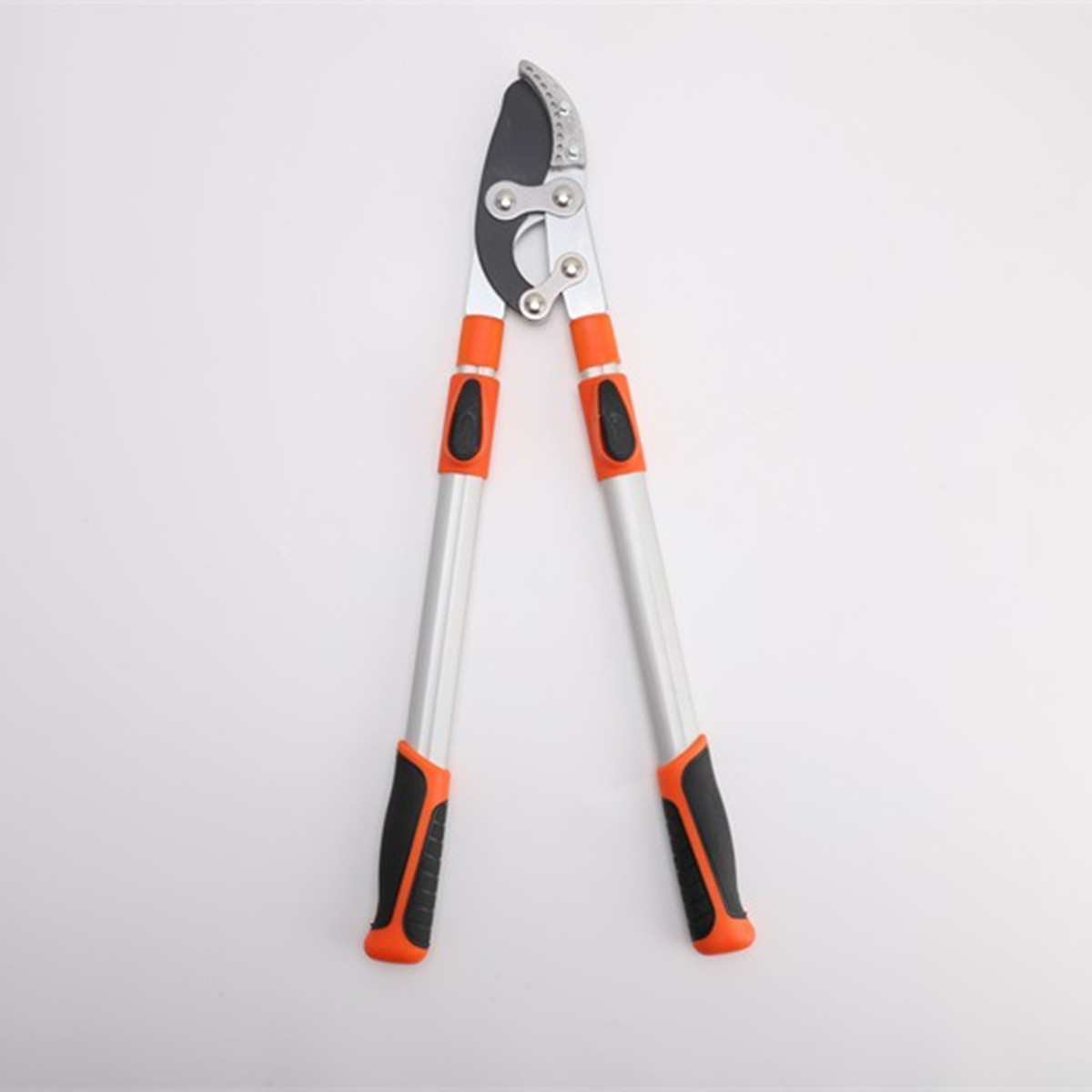 NewTelescopicLongLengthScissorHedgeAnvilShearAnti-SlipGripGardenPruningHandToolRatchetCutTreeBranch-1975629-1