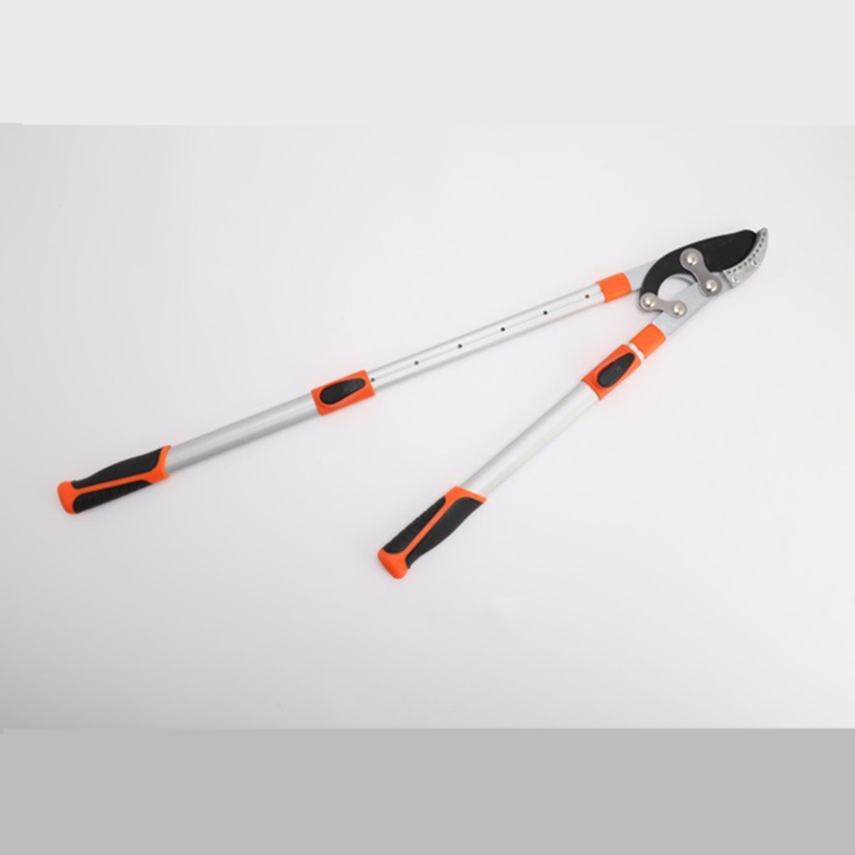 NewTelescopicLongLengthScissorHedgeAnvilShearAnti-SlipGripGardenPruningHandToolRatchetCutTreeBranch-1975629-2