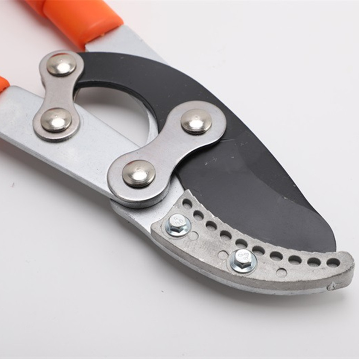 NewTelescopicLongLengthScissorHedgeAnvilShearAnti-SlipGripGardenPruningHandToolRatchetCutTreeBranch-1975629-4