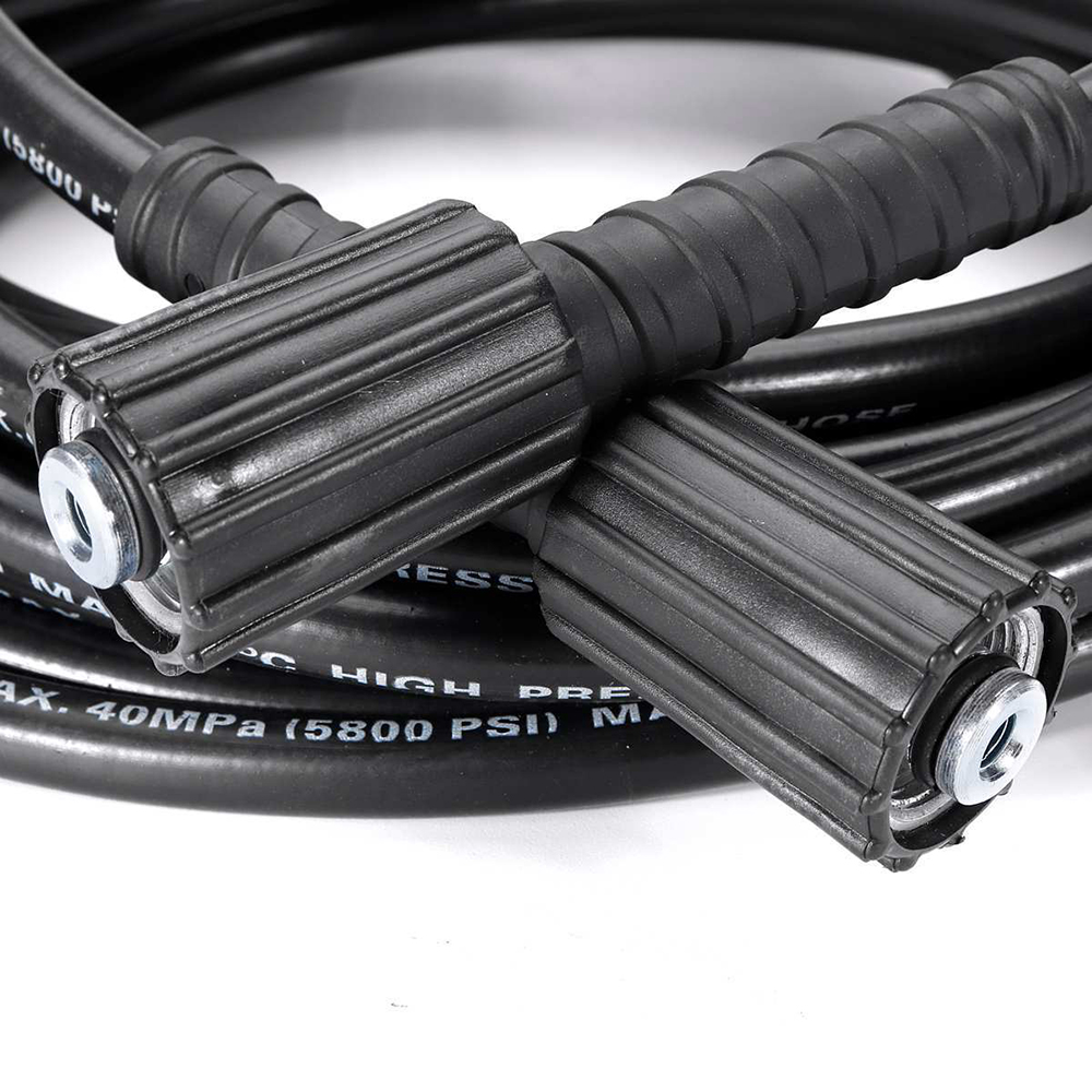 PressureWasherHose50FT14KinkFreeM22-14mmBrassThreadReplacementForMostBrandPressureWashers3200PSI-1980417-7