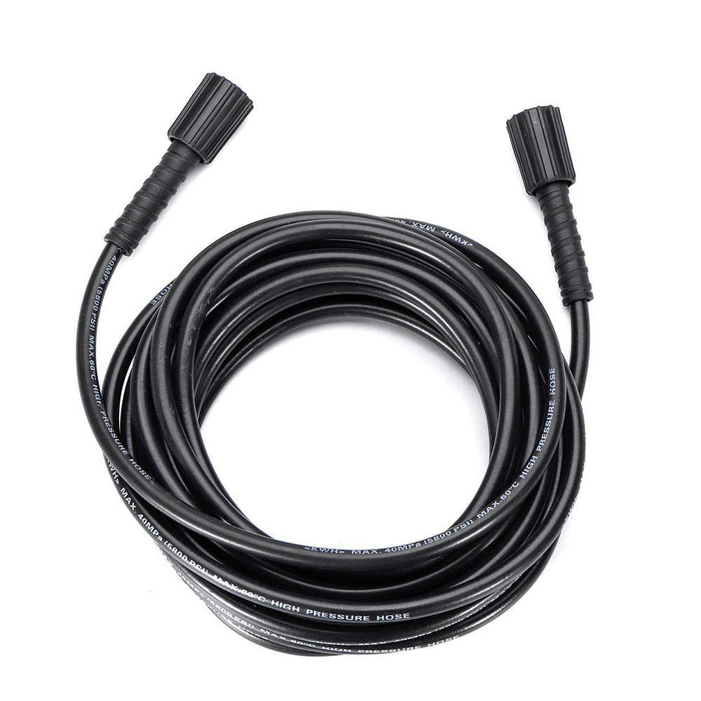 PressureWasherHose50FT14KinkFreeM22-14mmBrassThreadReplacementForMostBrandPressureWashers3200PSI-1980417-8