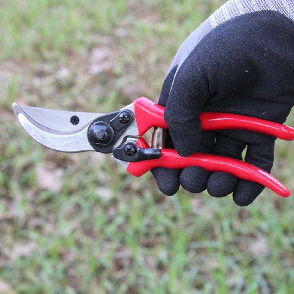 PruningShearsSafetyLockGardeningHandPruningToolLessEffortErgonomicComfortBypassGardenShearsToolRazor-1984594-7