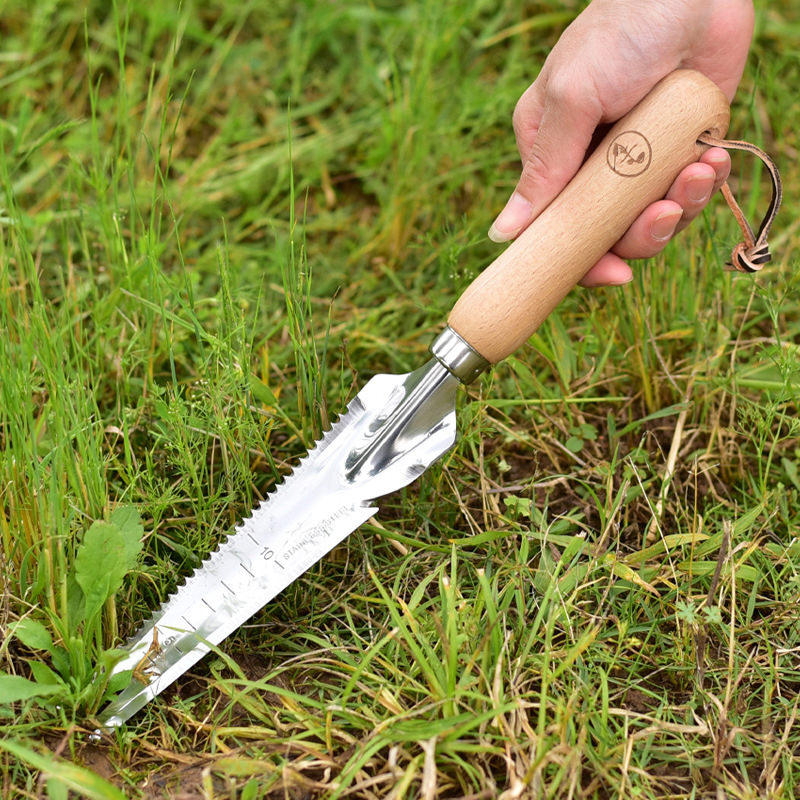 StainlessSteelMulti-functionalDraftingSawShovelWoodenHandleGrassCuttingKnifeIdealforGardeningandLand-1996088-11