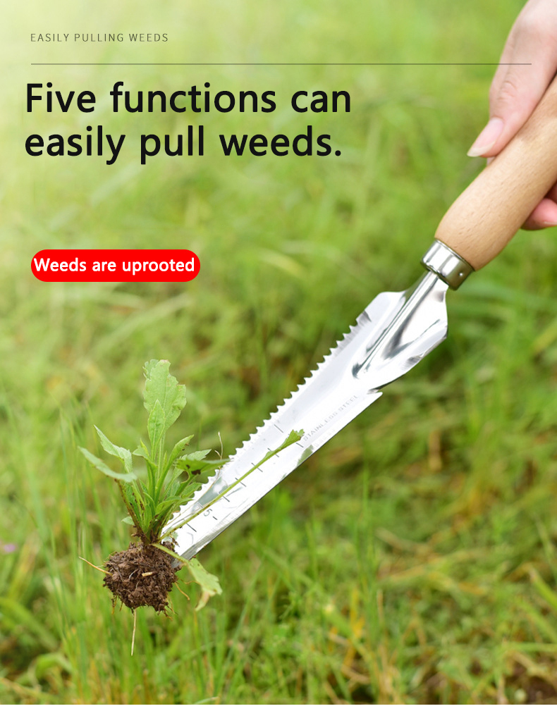 StainlessSteelMulti-functionalDraftingSawShovelWoodenHandleGrassCuttingKnifeIdealforGardeningandLand-1996088-4