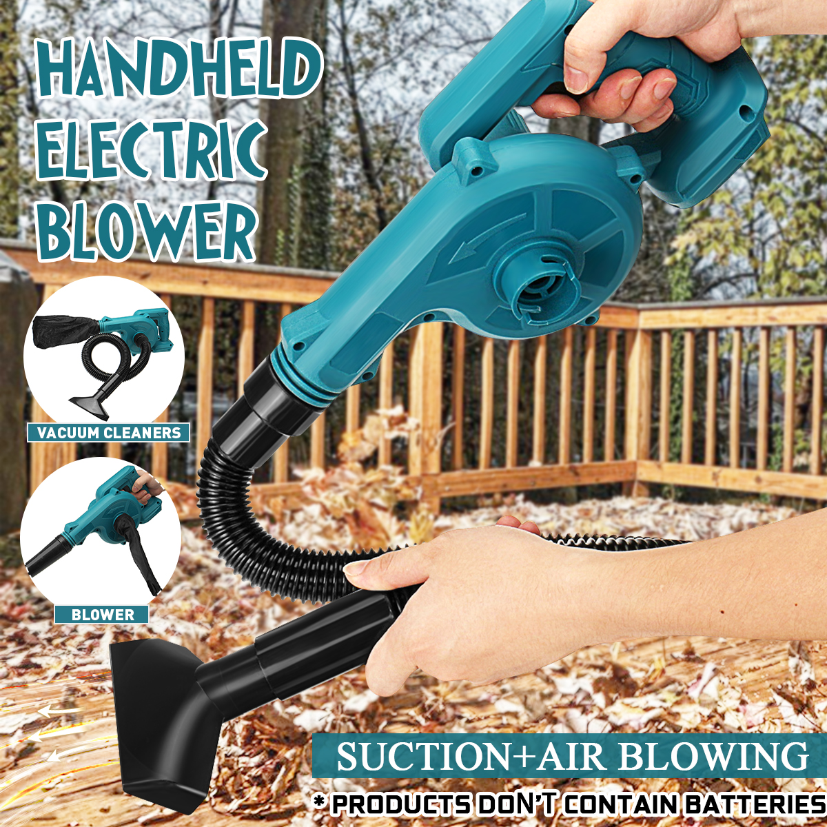 VIOLEWORKS2in1ElectricAirBlowerVacuumCleanerHandheldDustCollectingToolForMakita18VBattery-1771460-2