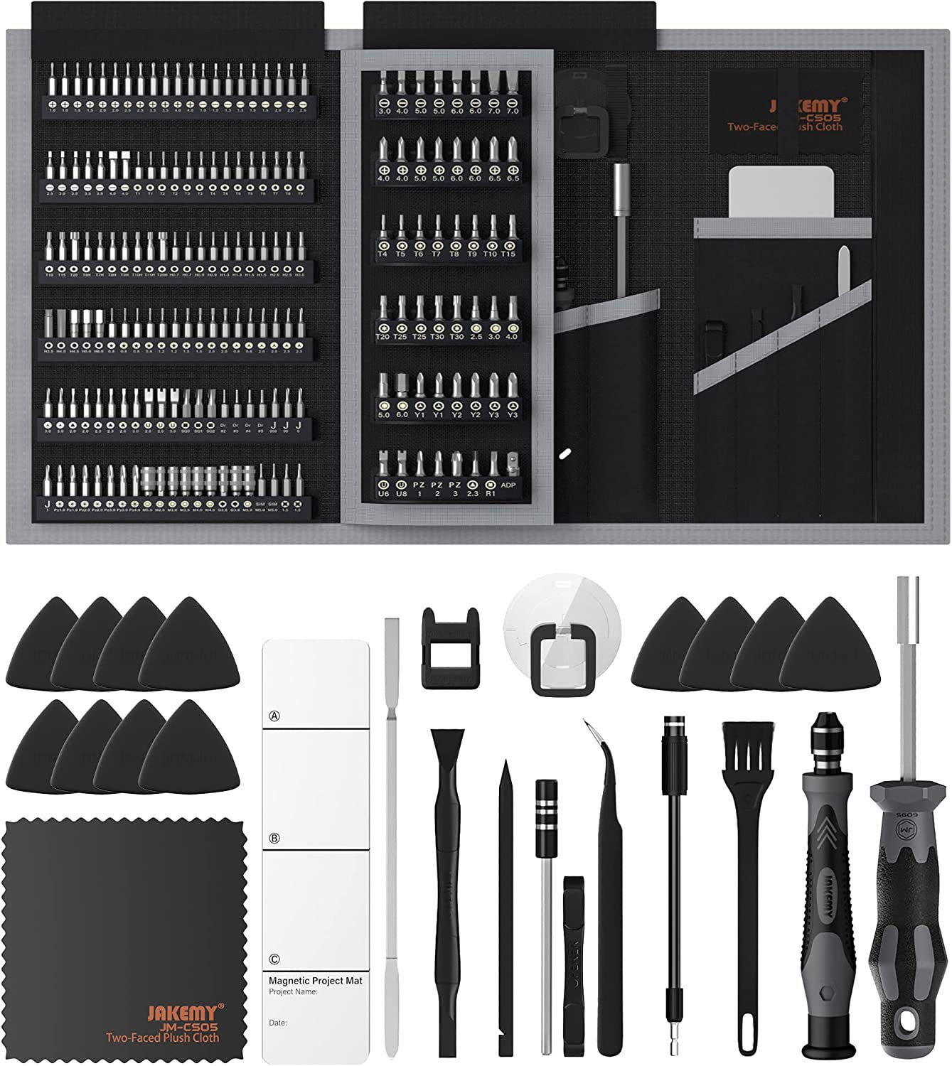 201in1JAKEMYYF-P13PrecisionMagneticScrewdriverSetBrushPryToolForComputerPCMobilePhoneDIYRepairKit-2003642-1