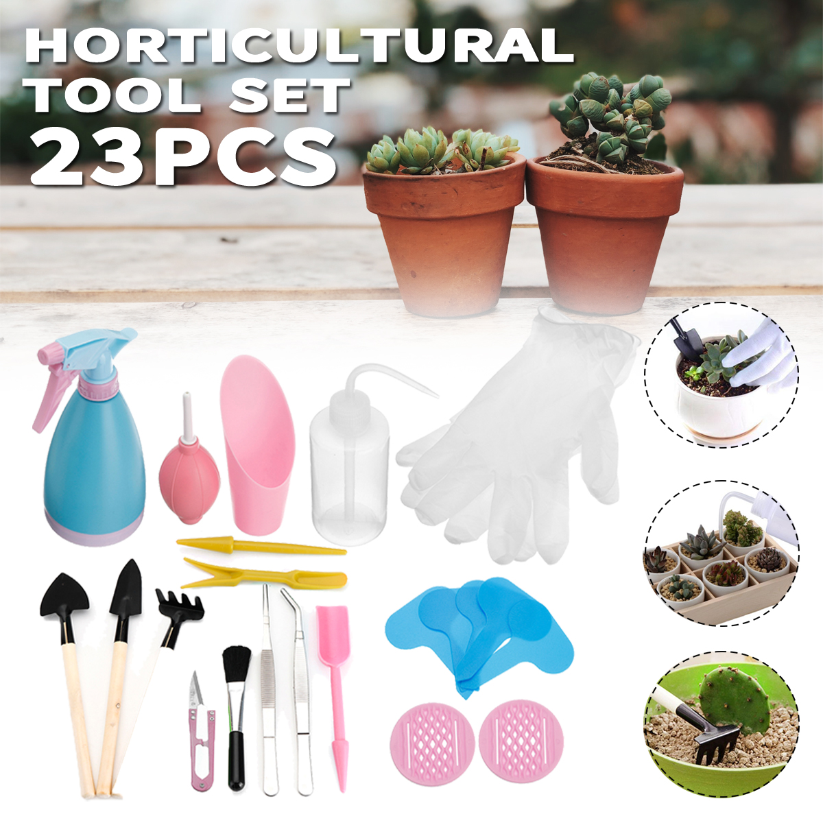 23SetsGardenToolsSet23PcsSetSucculentTransplantingGardenPlantingBucketShovelHandToolsSetBonsaiSetKit-1543203-1