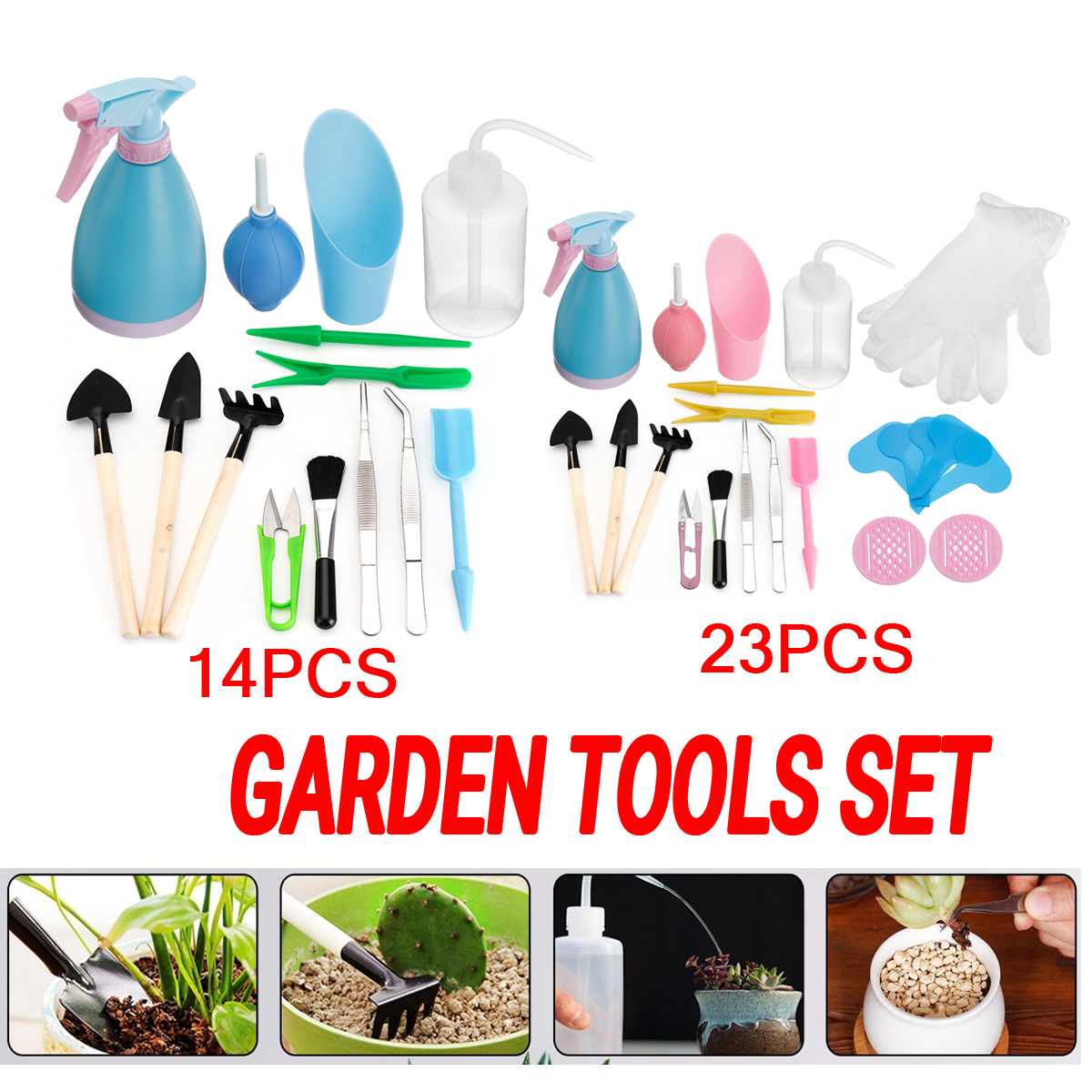 23SetsGardenToolsSet23PcsSetSucculentTransplantingGardenPlantingBucketShovelHandToolsSetBonsaiSetKit-1543203-10