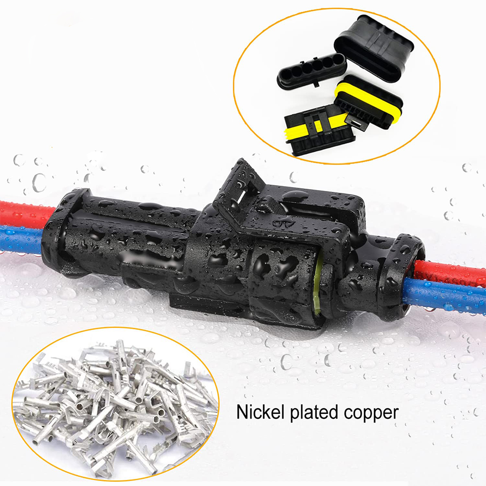 240Pcs20Kits2PinConnectorAutomotiveElectricalConnectorsQuickConnect2PinWireConnectorsWaterproofConne-1986333-8