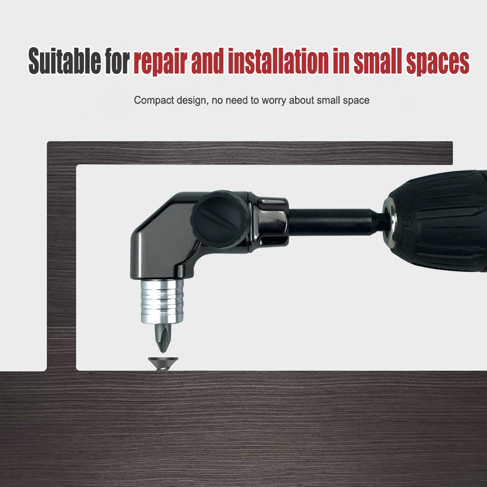 90DegreeTurningUniversalScrewdriverBatchHeadCornerAdapterwithQuickReleaseHexagonalInterfaceIdealforH-2003179-2