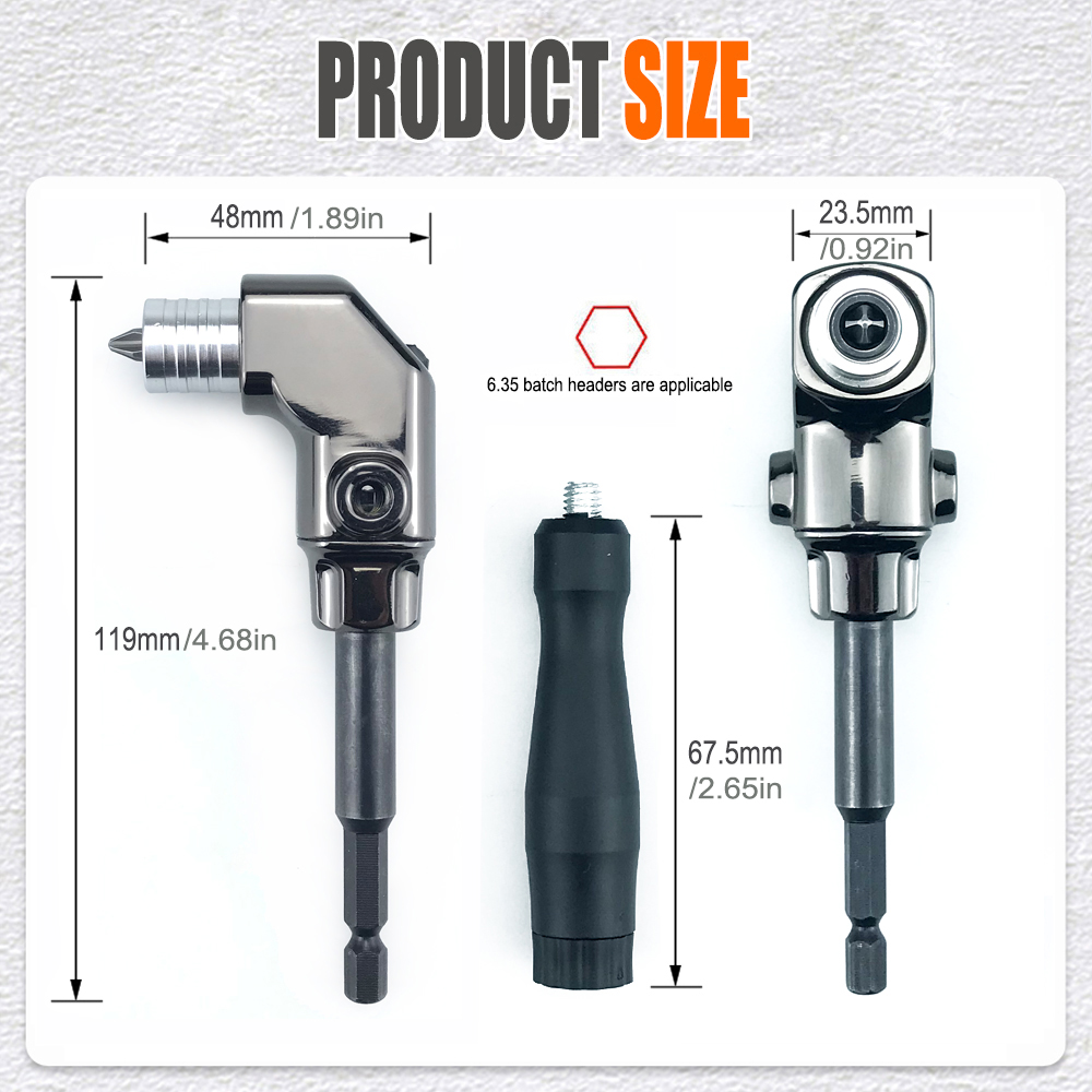 90DegreeTurningUniversalScrewdriverBatchHeadCornerAdapterwithQuickReleaseHexagonalInterfaceIdealforH-2003179-7