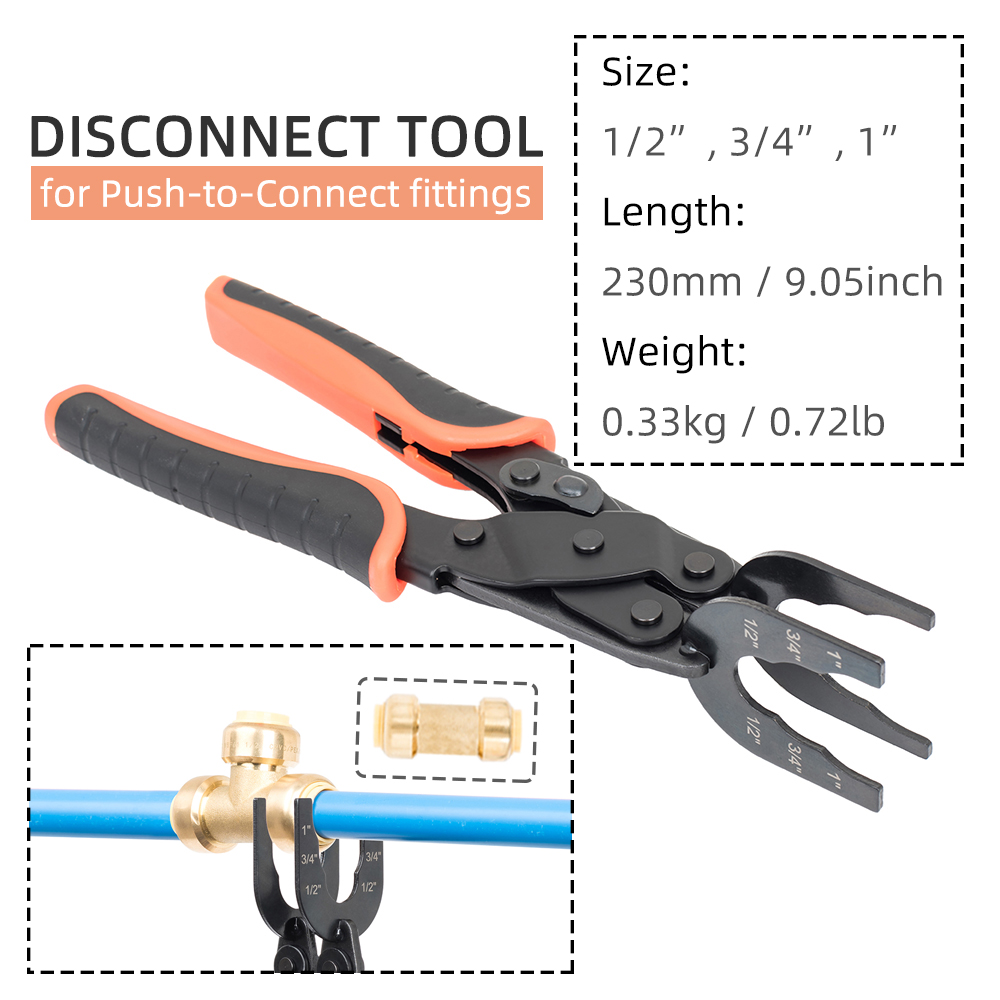 DisconnectTongsClampfor12Inch34Inch1InchPlasticPEXCPVCCopperPipeFittings1941S-1969526-2