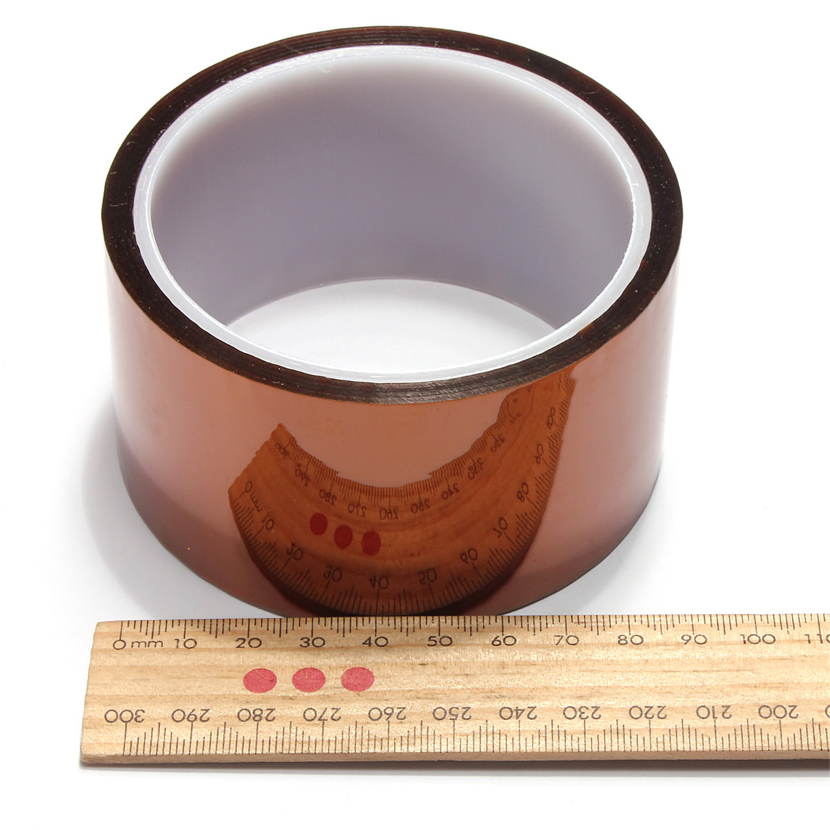 ExcellwayHighTemperatureHeatResistantTapePolyimide50MMx30M-49152-4