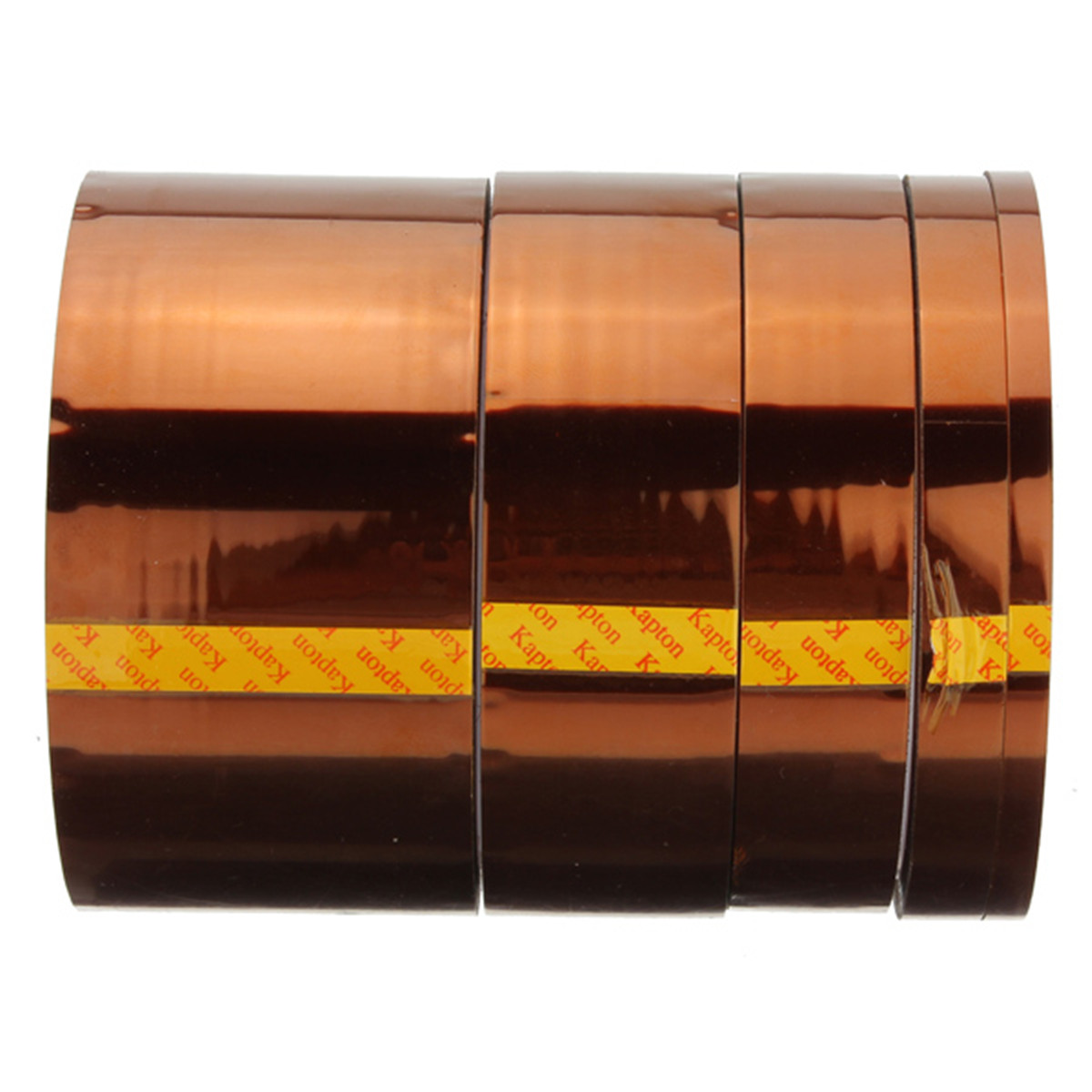 ExcellwayHighTemperatureHeatResistantTapePolyimide50MMx30M-49152-7
