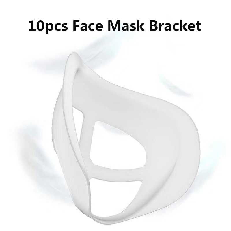 10pcs3DWaterproofFaceMaskBracketBreathableProtectiveMaskSupportPad-1736987-1