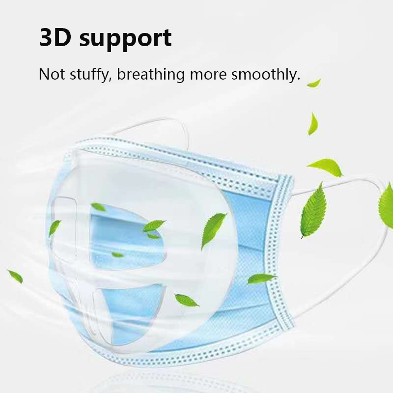 10pcs3DWaterproofFaceMaskBracketBreathableProtectiveMaskSupportPad-1736987-2