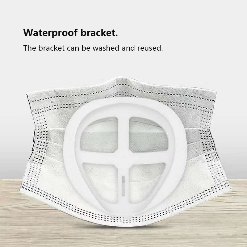 10pcs3DWaterproofFaceMaskBracketBreathableProtectiveMaskSupportPad-1736987-3