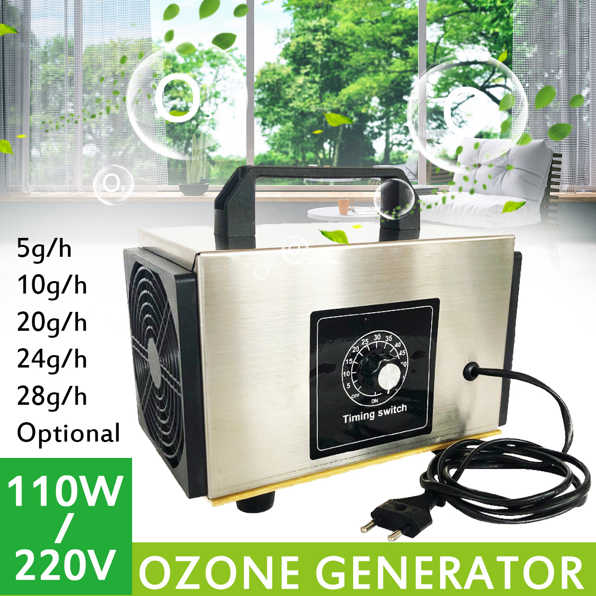 220V5g10g20g24g28ghOzoneGeneratorMachineAirPurifierDisinfectionCleanerSterilizerWTimingSwitch-1677211-2