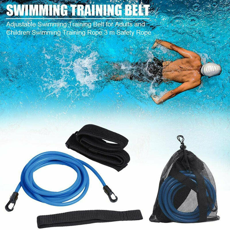 234MSwimBungeeTrainingBeltSwimmingResistanceSafeLeashExerciser-1709992-1