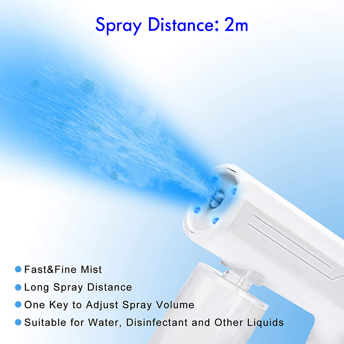 300ml1800mAhElectricULVFoggerNanoSteamSprayerGunsMachineDisinfectantFoggerTouchSwitchforHomeSchoolOf-1843718-8