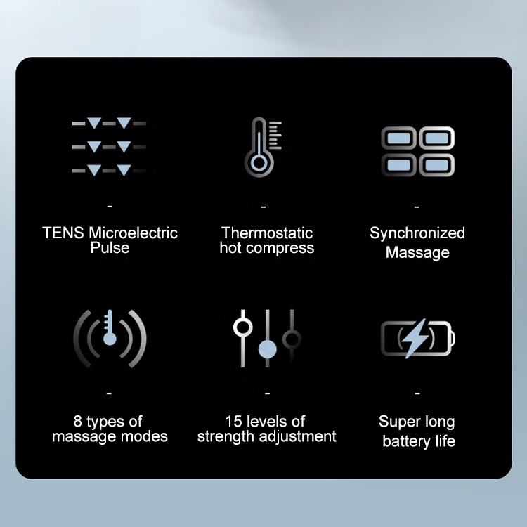 KonkaH66NeckMassagerElectricSmartNeckMassagerWith6MessageModes15LevelOfStrengthAdjustment-2011527-2