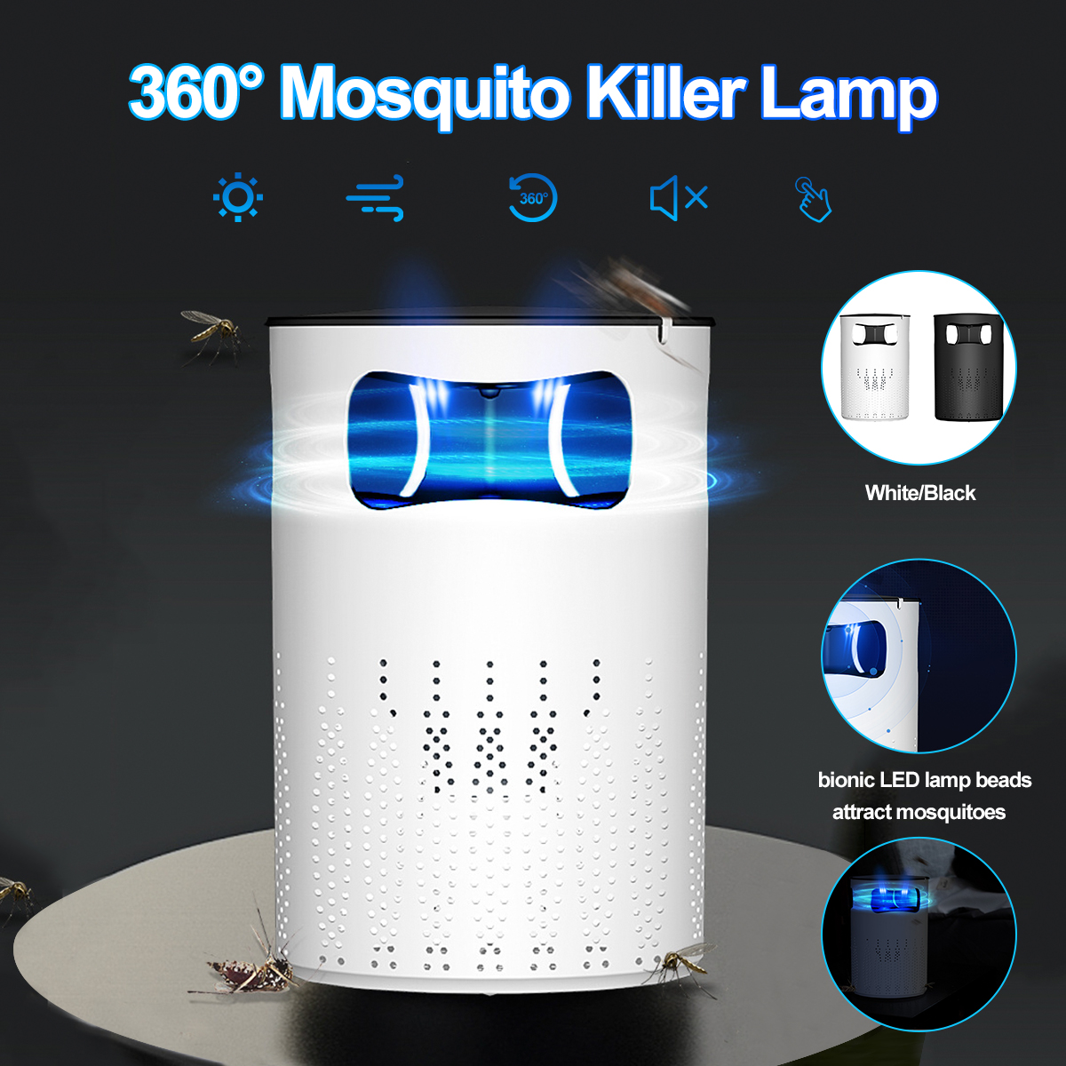 YG168Multi-functionUSBMosquitoKillerInsectKillerLampRepellentKillerHomeLivingRoomHealthCare-1645610-1