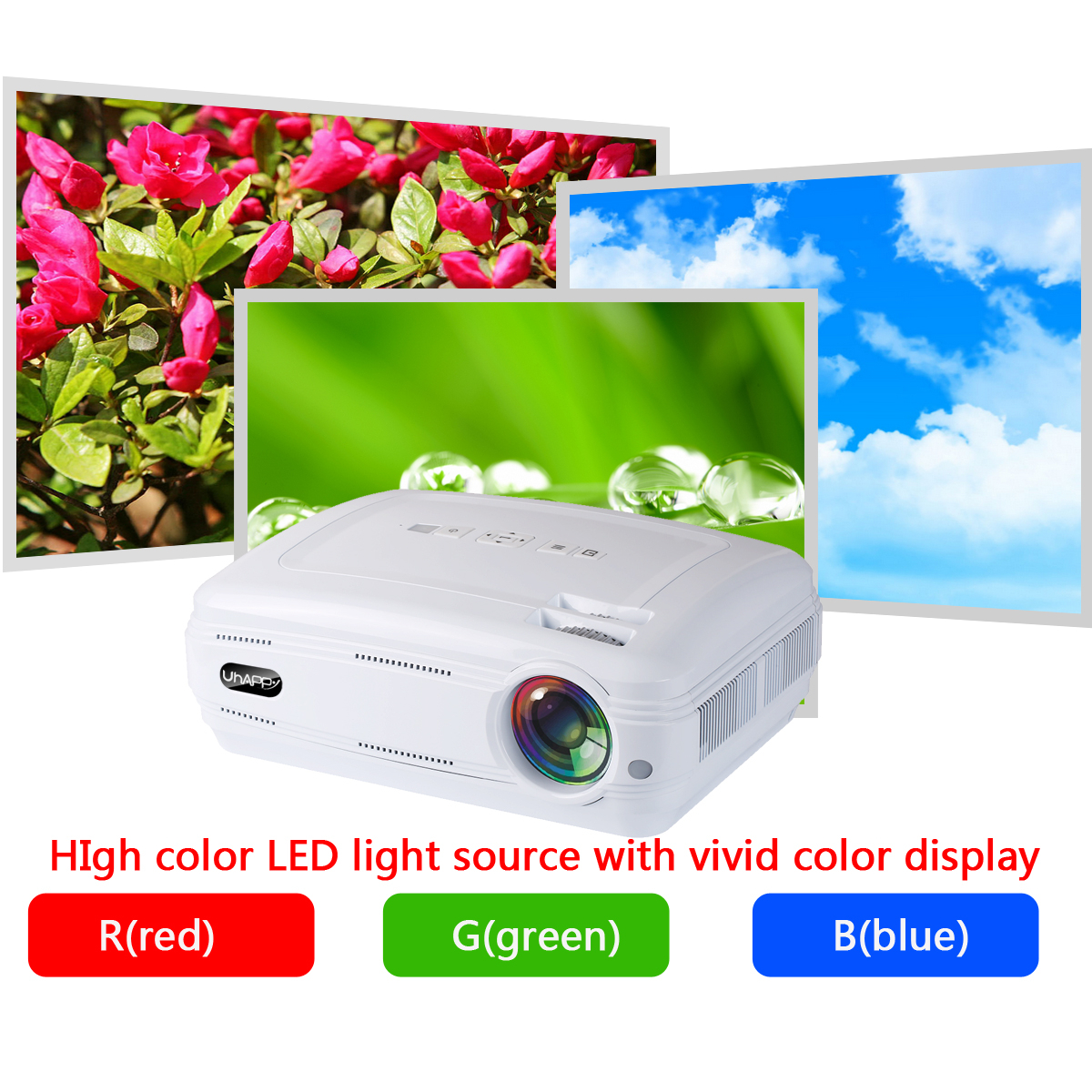 10000Lumens3D1080PFullHDMiniProjectorLEDMultimediaHomeTheaterAndroid-1550205-3