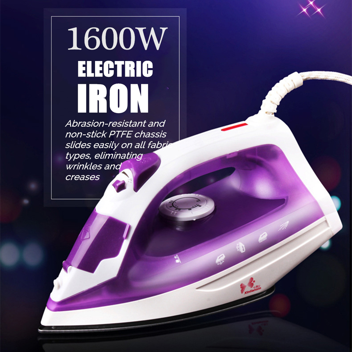 1600W220VHandheldPortableSteamIronElectricGarmentCleaner5-speedTemperatureAdjustment-1744438-1