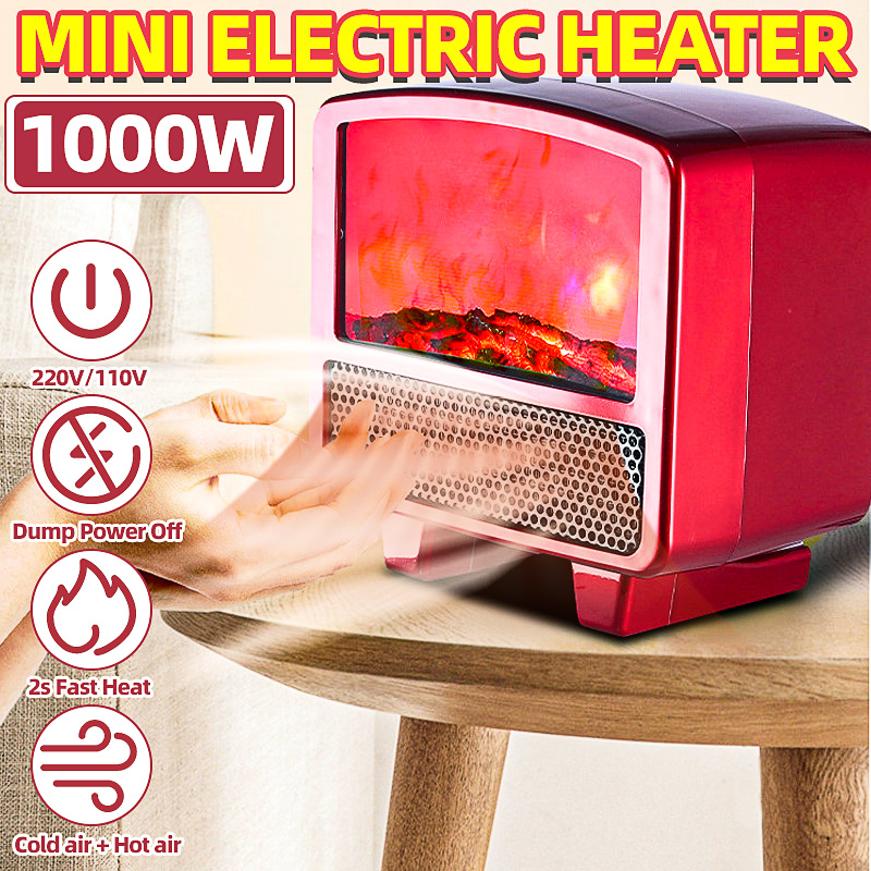 Bakeey951000WHeaterPortableMiniElectricHeaterPTCFanAirHomeOfficeWinterWarmer-1753503-1