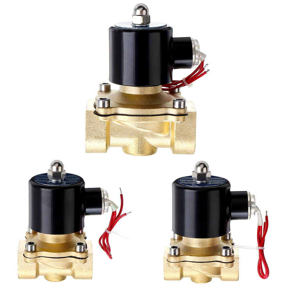 12341Inch12VElectricSolenoidValvePneumaticValveforWaterAirGasBrassValveAirValves-1474540-9