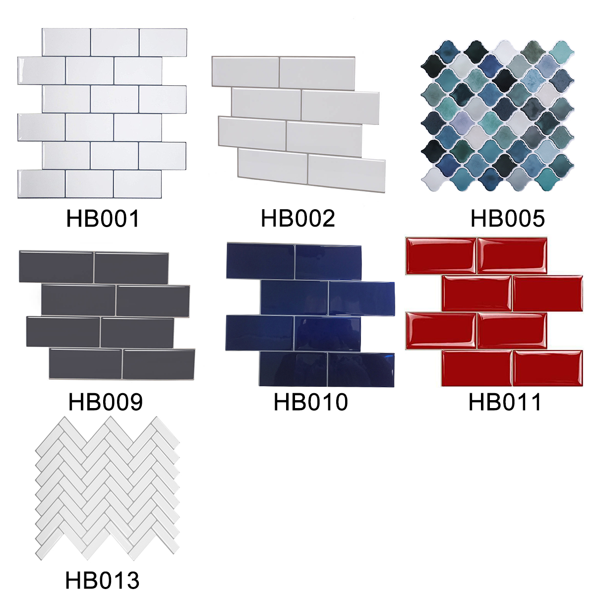 12inchDIYTileStickers3DBrickWallSelf-adhesiveStickerBathroomKitchen-1802619-4