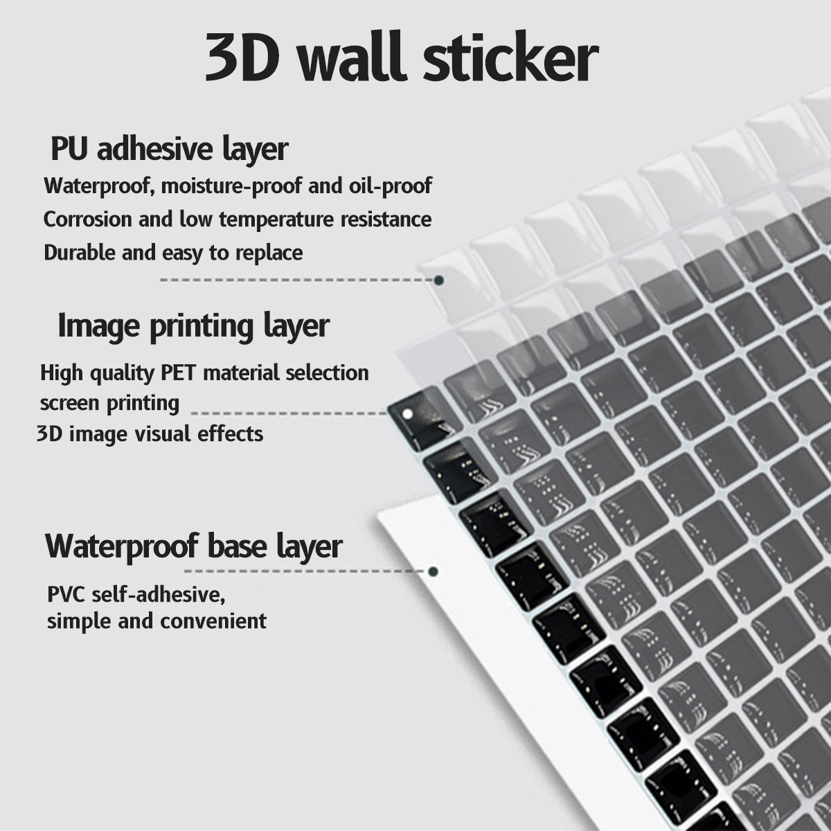 3DMosaicsWaterproofandOil-proofBlackandWhiteCrystalEpoxyThree-dimensionalSelf-adhesiveWallSticker-1824203-4